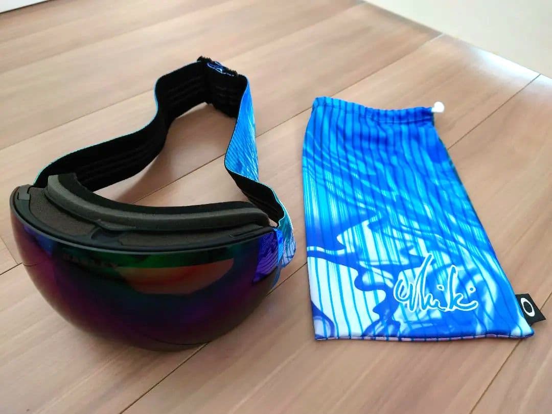 スキー・スノーボードアクセサリー OAKLEY FLIGHT DECK L OO7050-B4 Blue