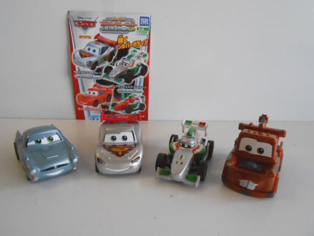 ♯Jua10GtカーズプルバックレーサーカーシルバーレーサーSP4種