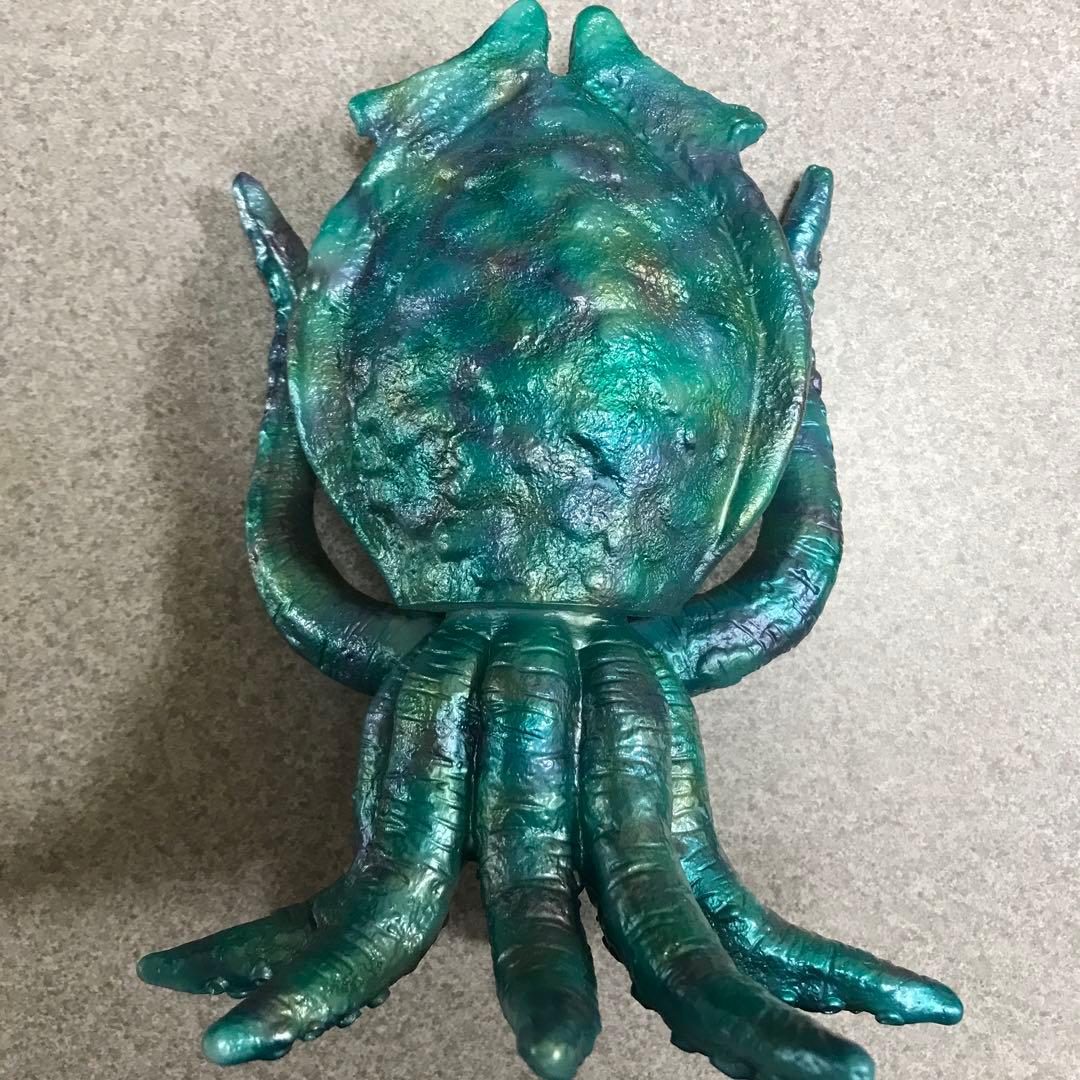 ブルマァク　M1号　ソフビ　ゲゾラ　ブルーメタリック　南海の大怪獣