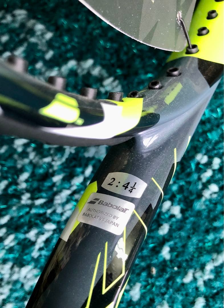 新品未使用 Babolat PURE AERO G2 ガット付き