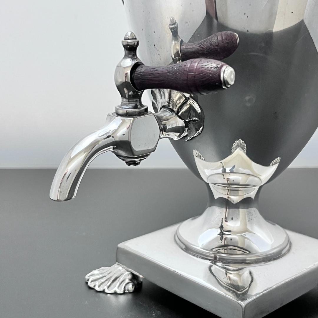 【Friedman Silver Co】 ライオンのサモワール  小型サーバー