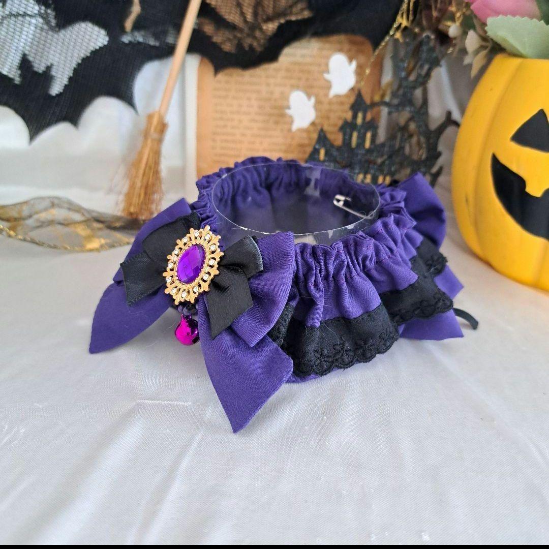 プッチ、ハロウィン、ジャックオーランタン柄、わんちゃん猫ちゃん用スタイ