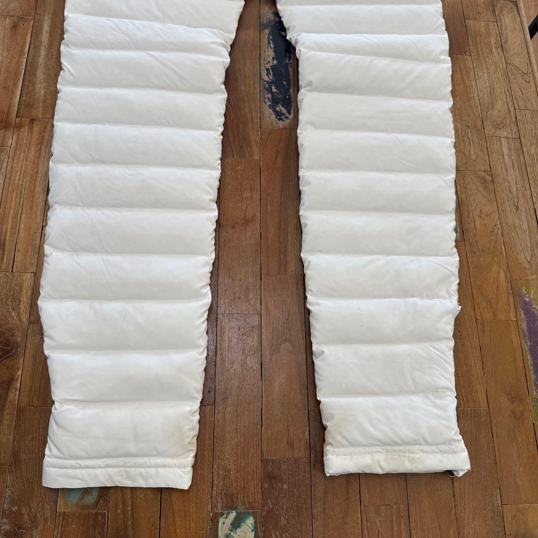 マークアンドロナ　MARK & LONA ホワイトキルティングパンツ　ダウン