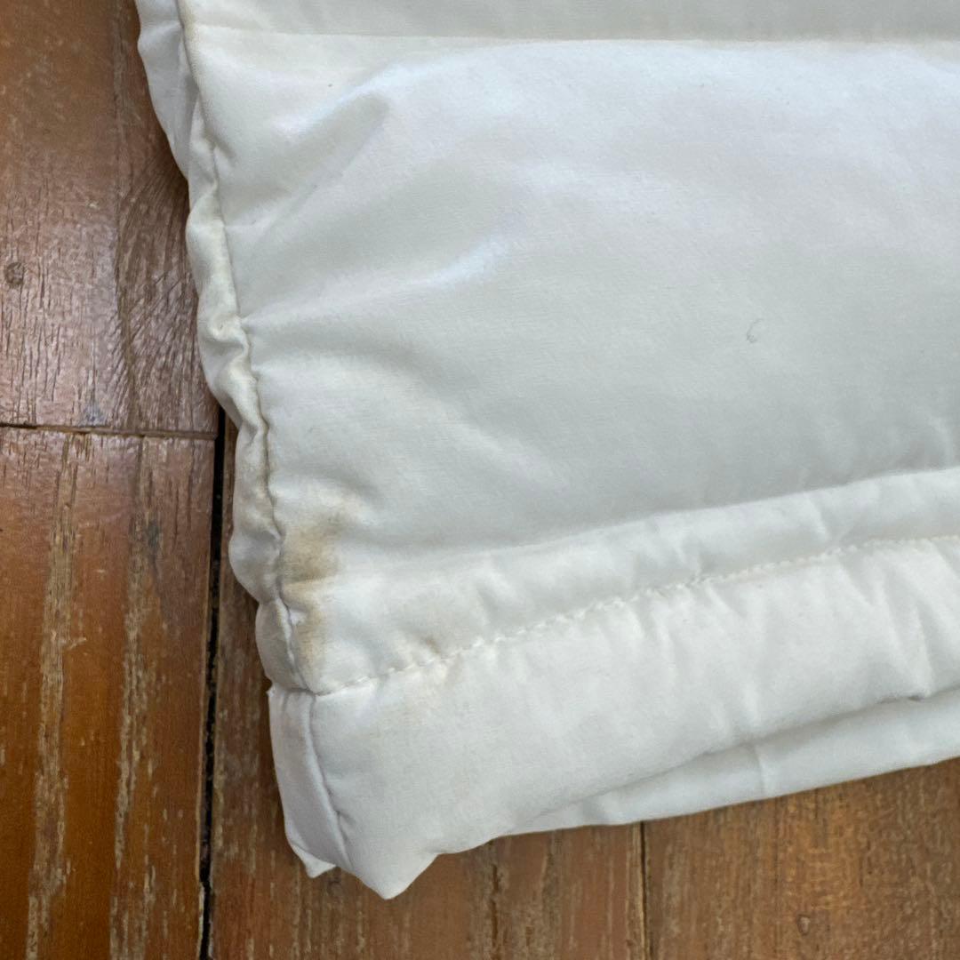 マークアンドロナ　MARK & LONA ホワイトキルティングパンツ　ダウン