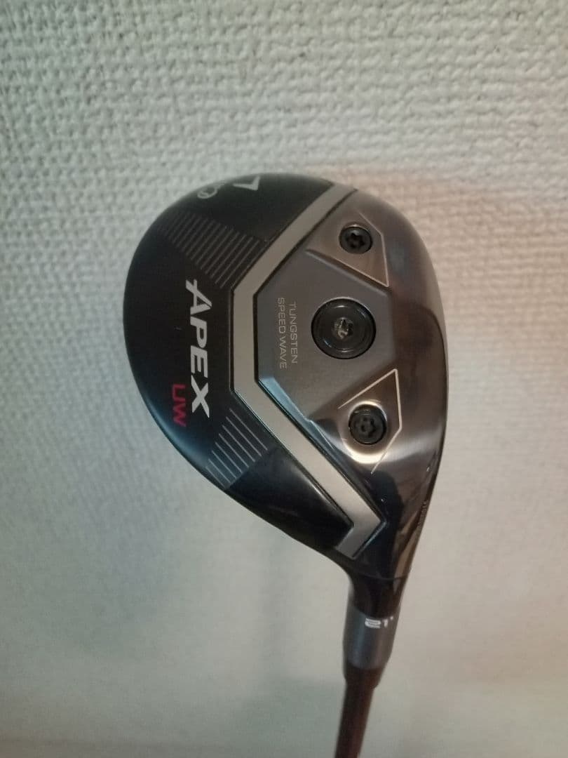 美品★キャロウェイ APEX UW 2025最新モデル★21度　純正シャフト