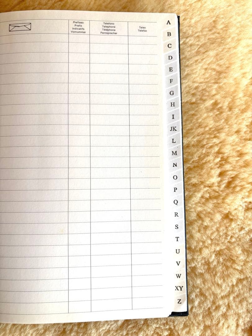 【イタリア老舗】スターリングシルバー925装飾 アドレス帳 未使用 本物刻印あり