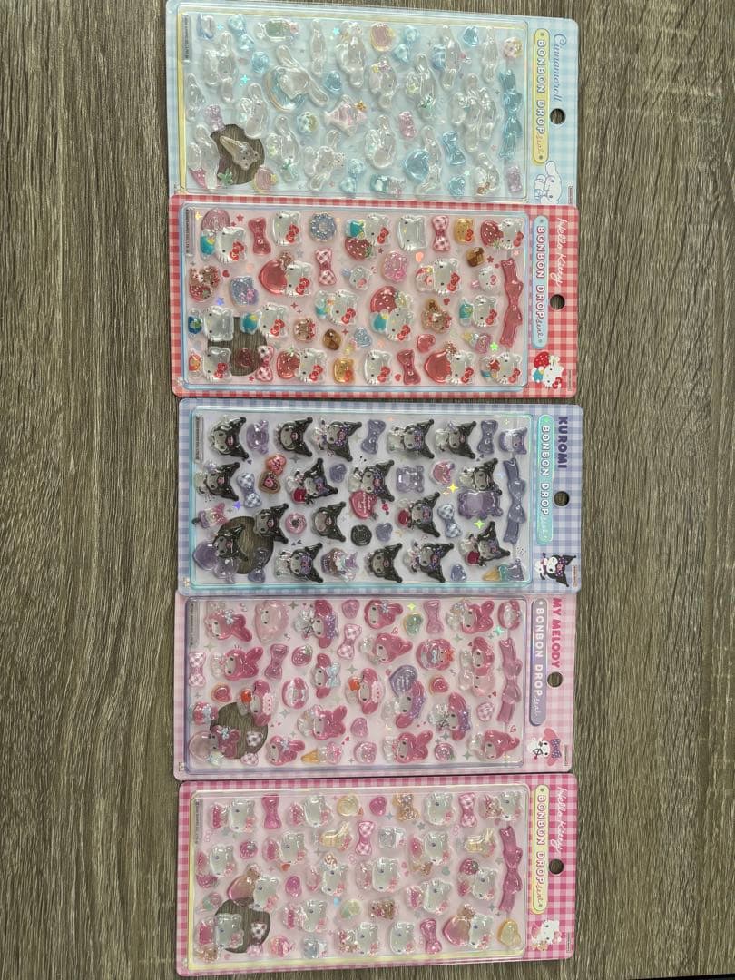 【国内正規品】サンリオボンボンドロップシール5種