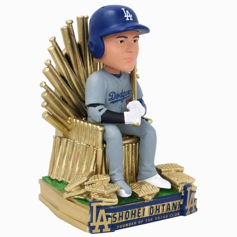 限定550個　大谷翔平　50/50達成記念ボブルヘッド　立体3D　ゴールドバット