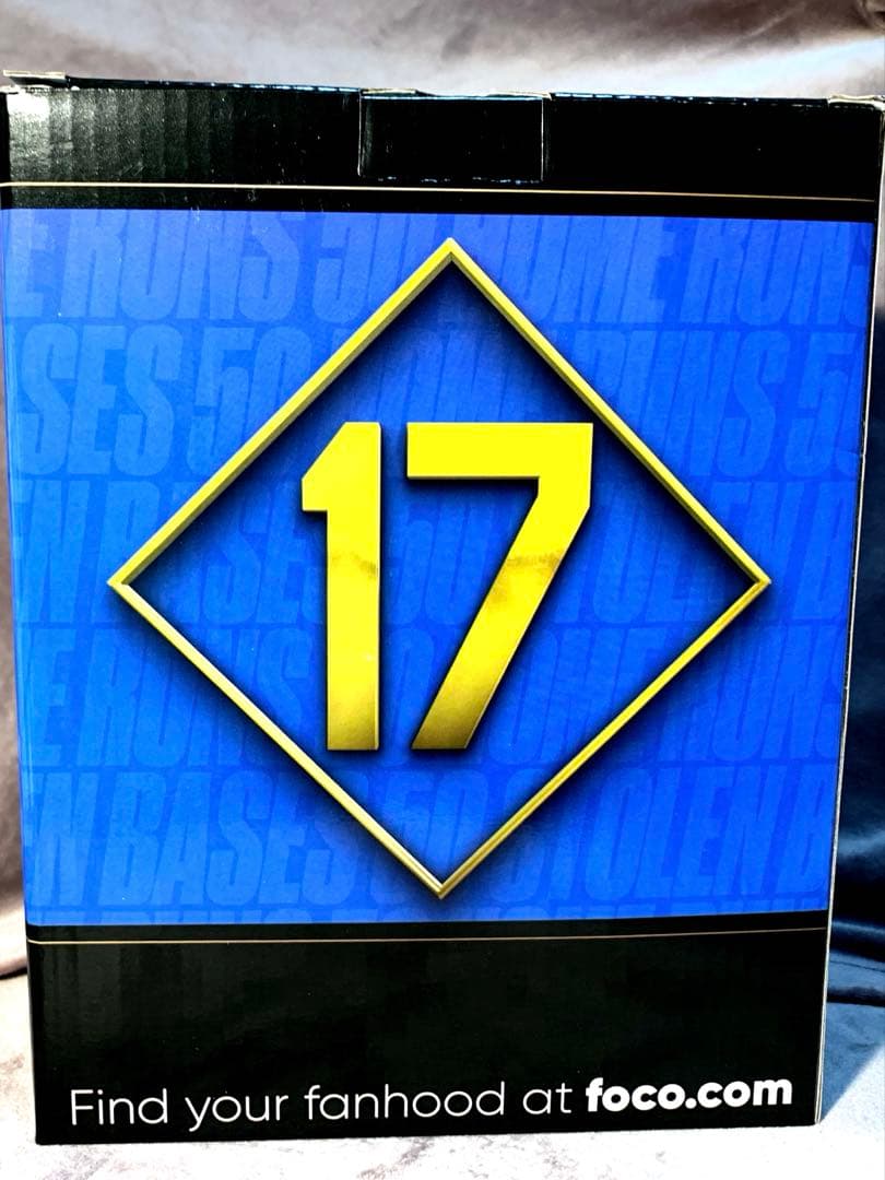 限定550個　大谷翔平　50/50達成記念ボブルヘッド　立体3D　ゴールドバット