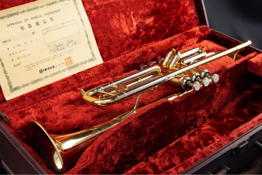 【選定品 メンテナンス済】 HOLTON T101 GB トランペット　ホルトン