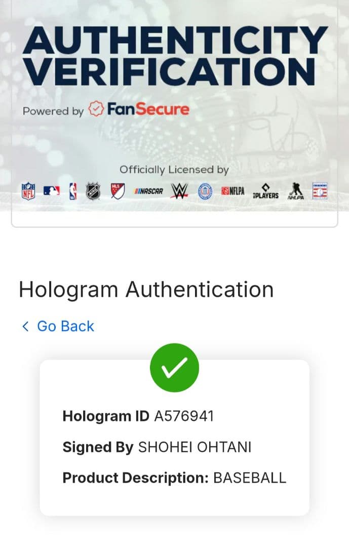 祝！MVP！大谷選手2018年新人王獲得記念直筆サインボール