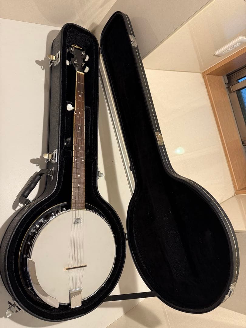 Aria アリア 5弦 バンジョー ハードケース付