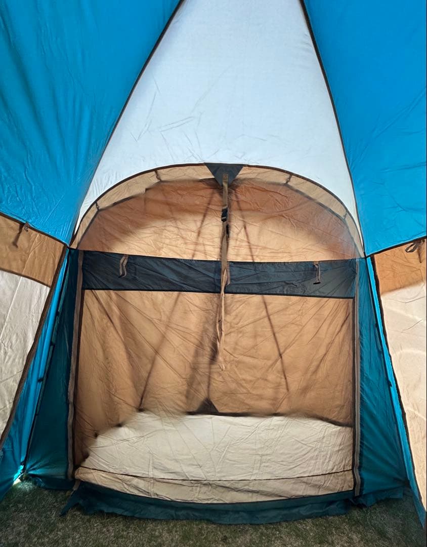 Coleman タープ スクリーンキャノピージョイントタープ3 ポール２本付き