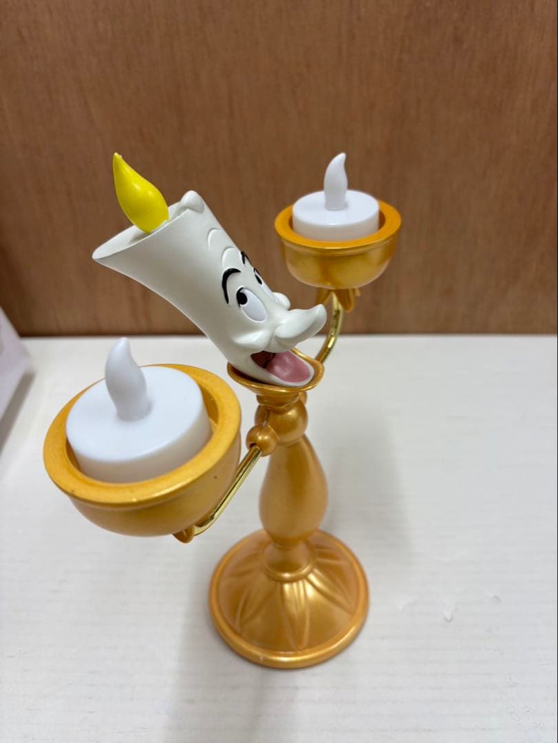 ディズニー 美女と野獣 ルミエール ムーンランプ