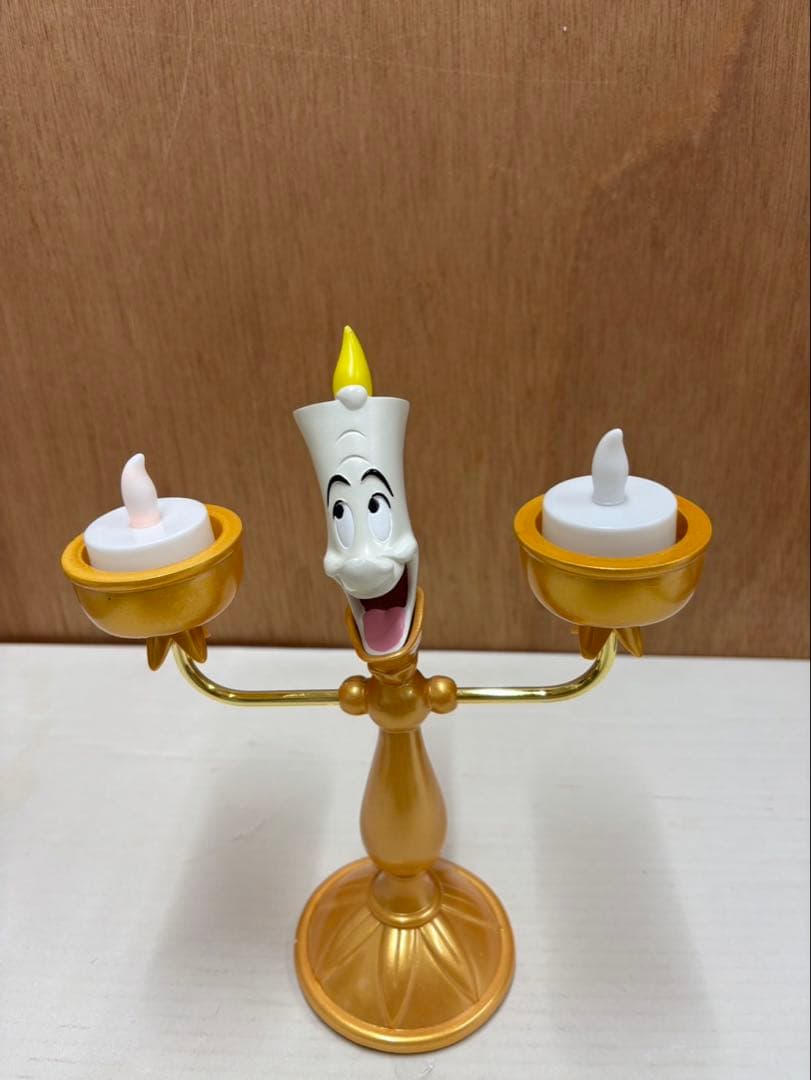 ディズニー 美女と野獣 ルミエール ムーンランプ