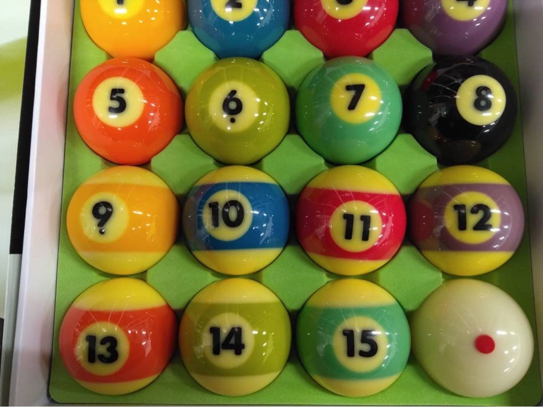 新品未使用！ビリヤード サイクロップ CYCLOP トーナメントTVボール