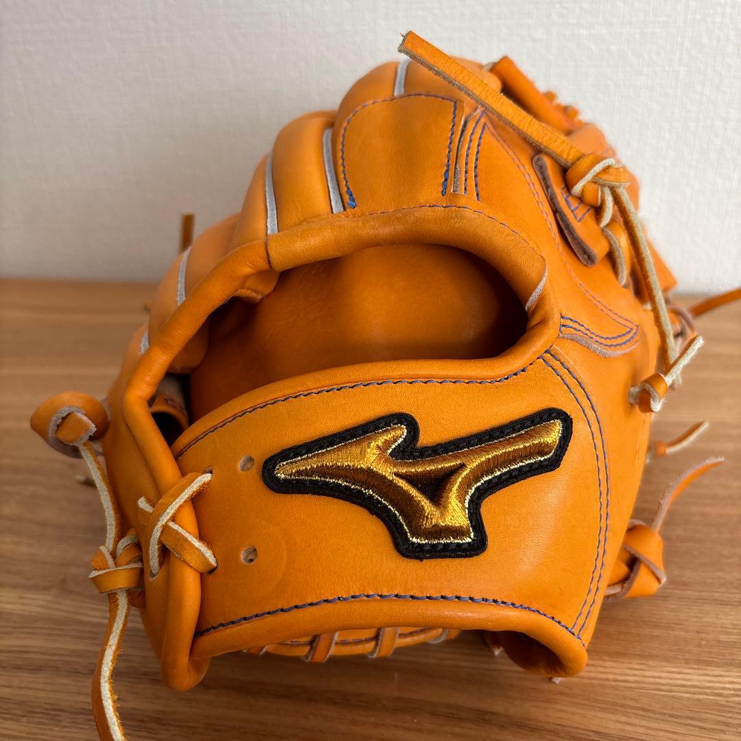 ミズノプロ　硬式用　グラブ　定価72,600円　グローブ　内野用　HAGA