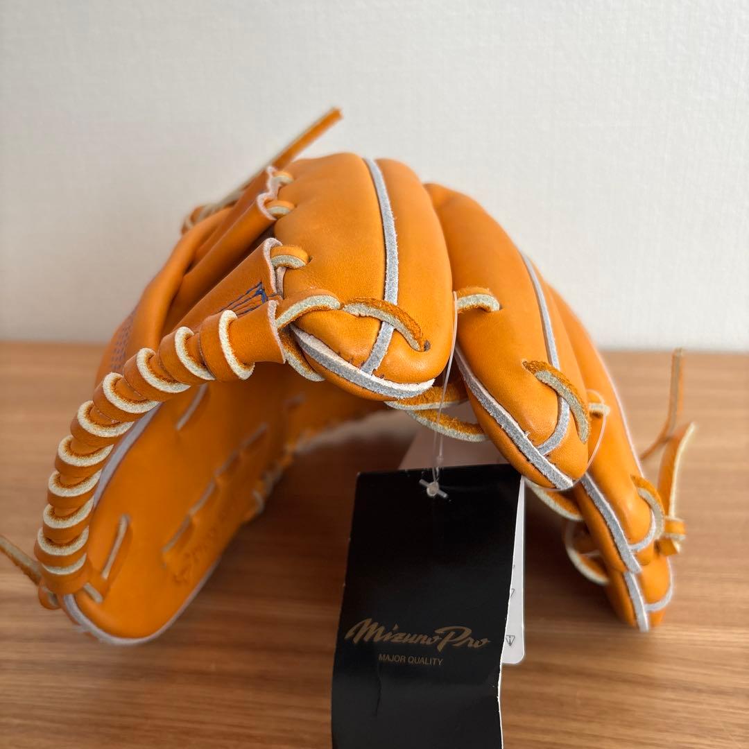 ミズノプロ　硬式用　グラブ　定価72,600円　グローブ　内野用　HAGA