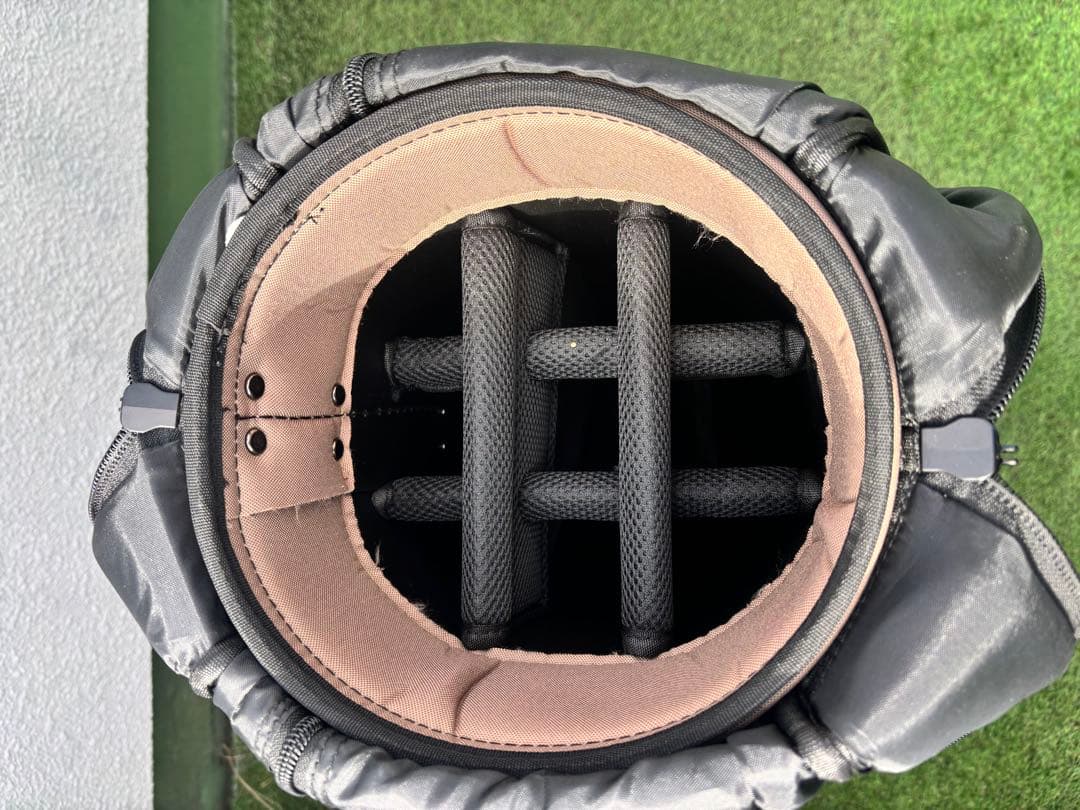 BayBay キャスター付　キャディバッグ　ゴルフバッグ　ベージュ　カモフラ