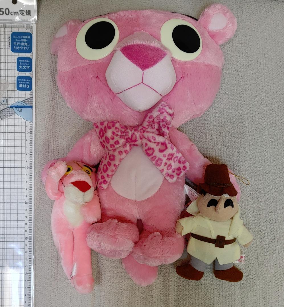 超巨大　激かわ　ピンクパンサー　ぬいぐるみ おまけ セット ②