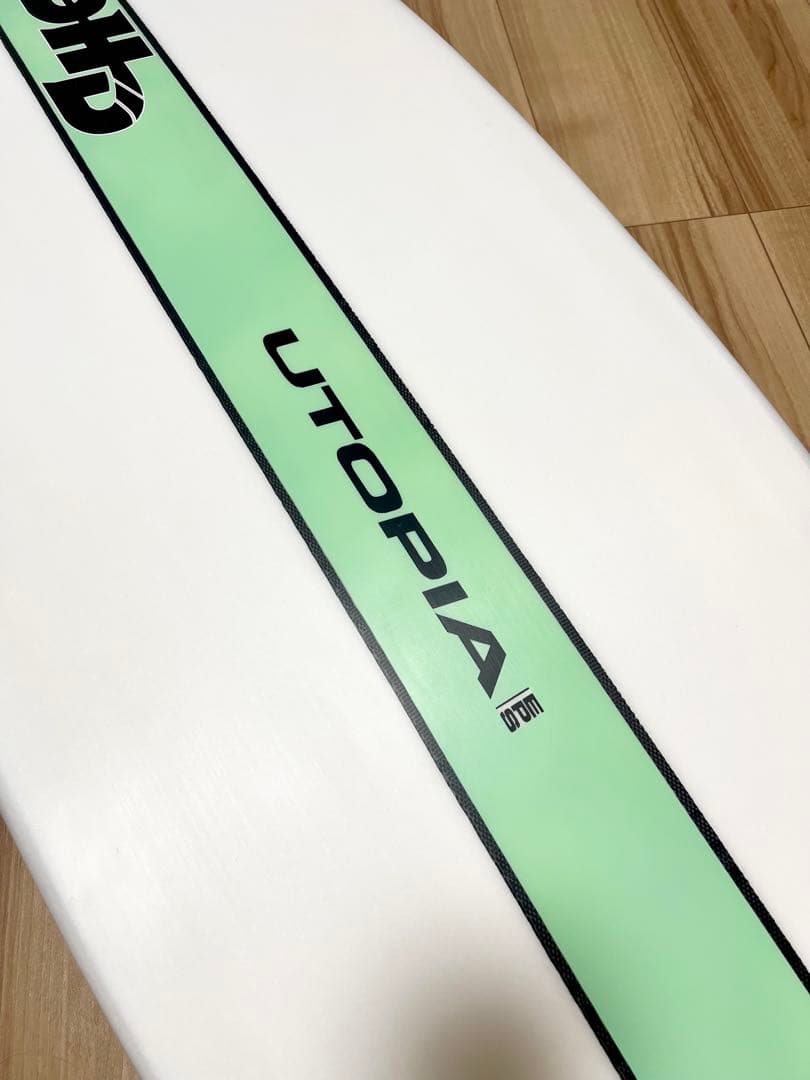 【極美品】 DHD UTOPIA 5.8 EPS サーフボード　ミントグリーン
