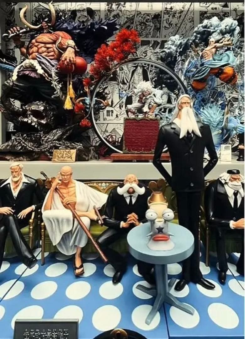 ONE PIECE ワンピース 世界政府  五老星  フィギュア ガレージキット