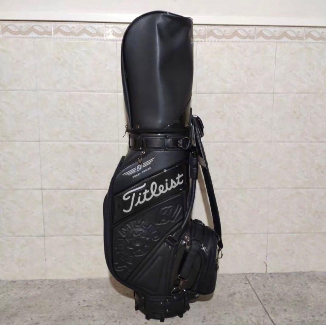 ゴルフバック キャディバッグ キャディーバック タイトリスト  9.5インチ 黒