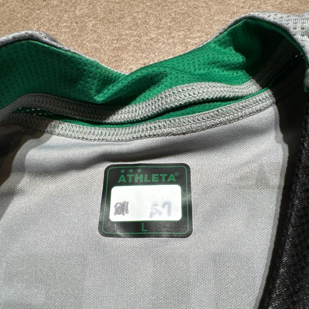 Athleta 東京ヴェルディ　Verdy ユニフォーム　ゲームシャツ　サッカー