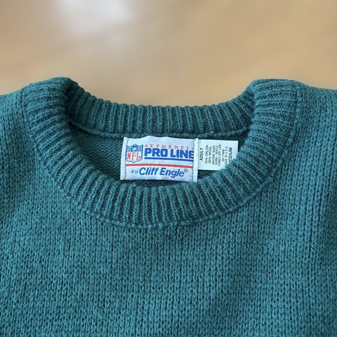 希少80s USA製NFLオフィシャル PACKERSニットセーター 好デザイン
