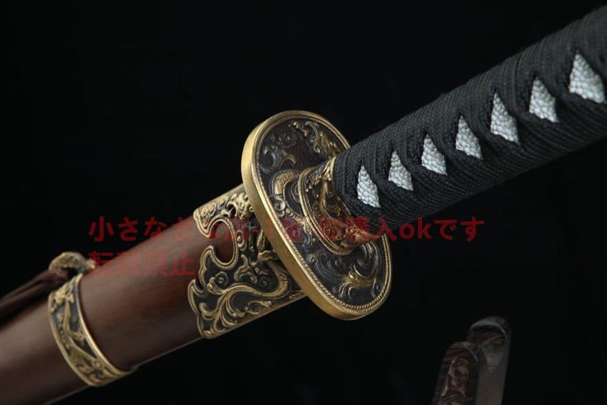 1.6メートル竜紋苗剣 古兵器 武具　刀装具　日本刀　模造刀 居合刀 長尺