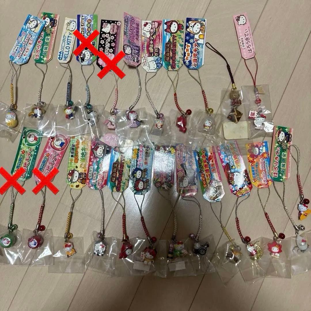 ⭐︎値下げ⭐︎ご当地キティ　ストラップ　まとめ売り