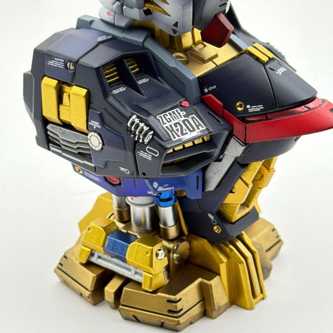 【重厚フル塗装】MSメカニカルバスト04 ストライクフリーダム 塗装完成品