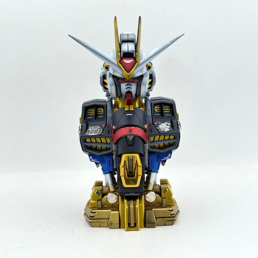 【重厚フル塗装】MSメカニカルバスト04 ストライクフリーダム 塗装完成品
