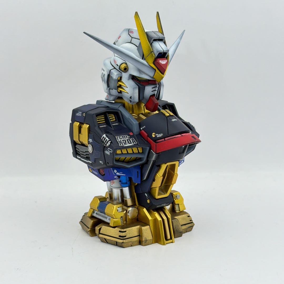 【重厚フル塗装】MSメカニカルバスト04 ストライクフリーダム 塗装完成品