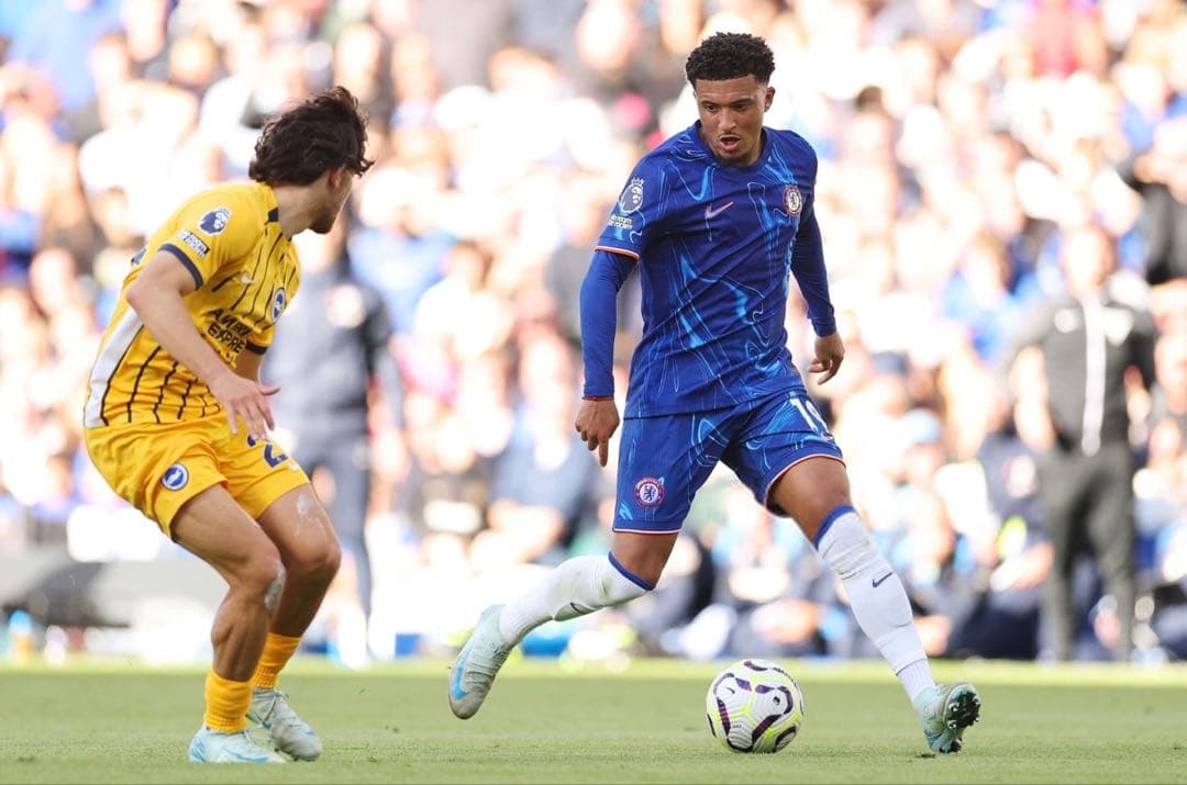 チェルシー　ジェイドンサンチョ　直筆サイン　ユニフォーム