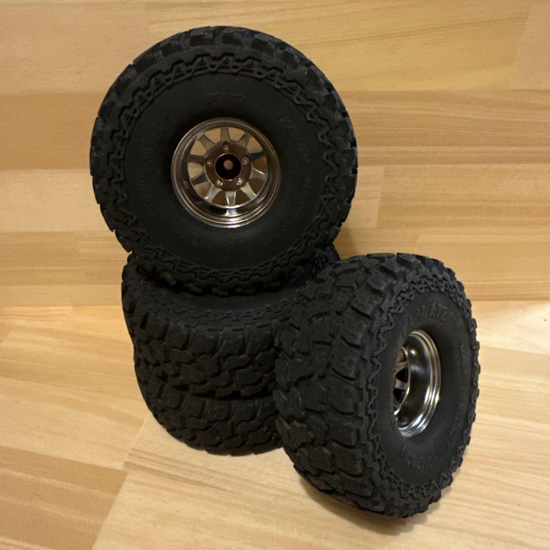 RC4WD 1.55インチ タイヤ&深リムビードロックホイール