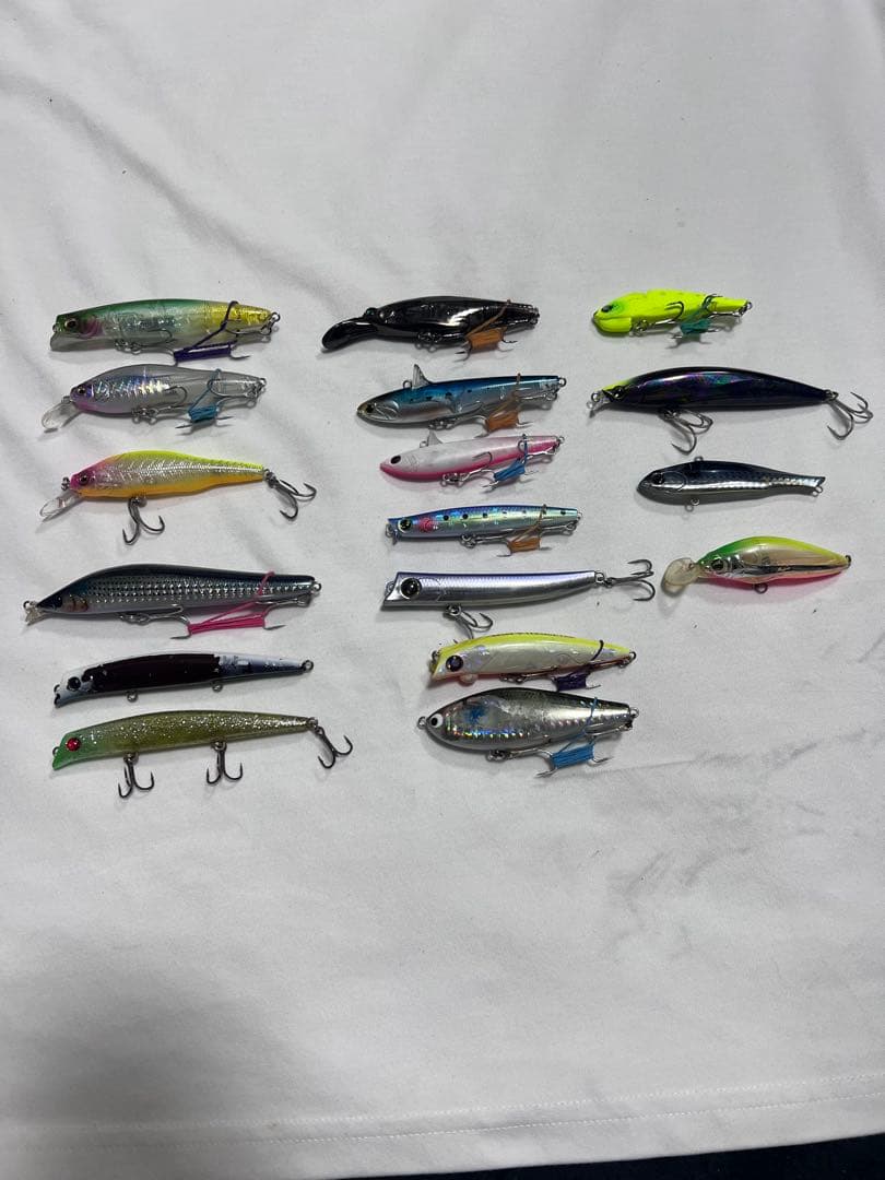 シーバスルアー　18個セット　カゲロウ