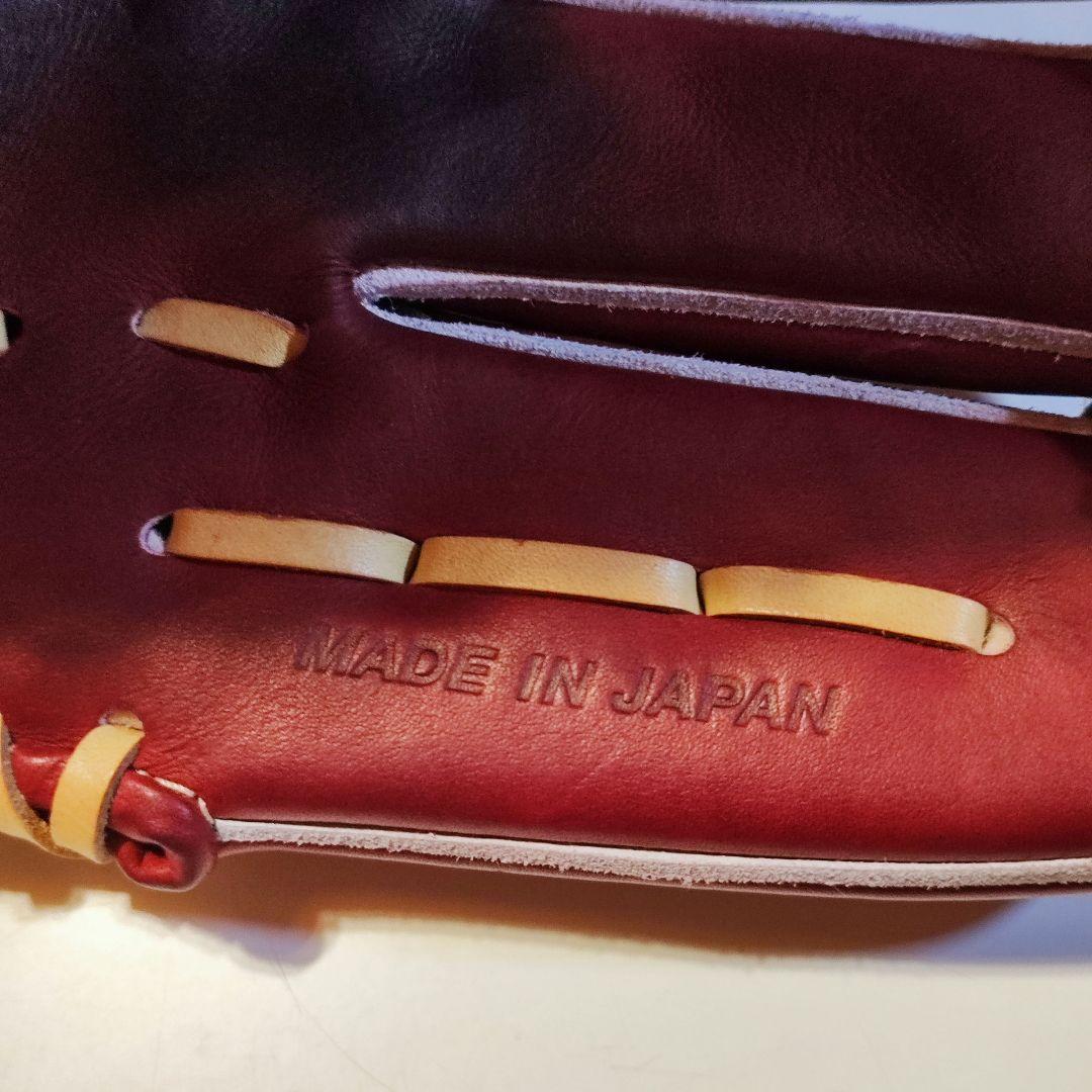 ザナックス　硬式グローブ　キップレザー　内野手用