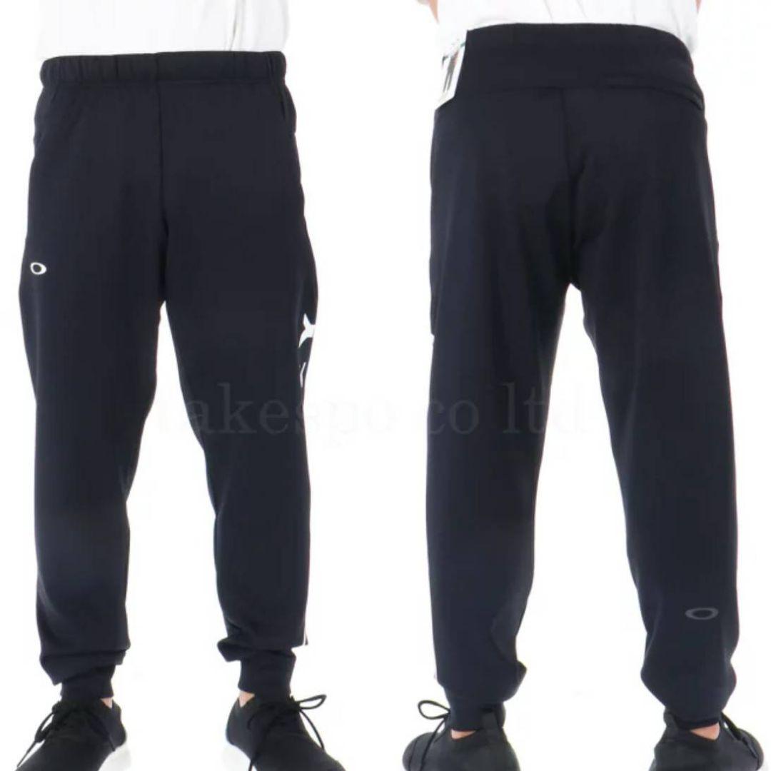 [新品] オークリー OAKLEY 上下セット パーカ ジョガーパンツ 白黒 L