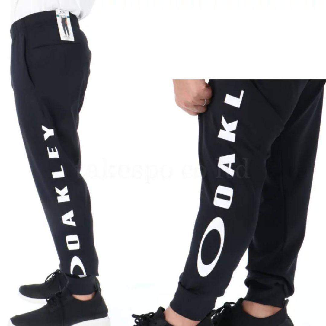 [新品] オークリー OAKLEY 上下セット パーカ ジョガーパンツ 白黒 L