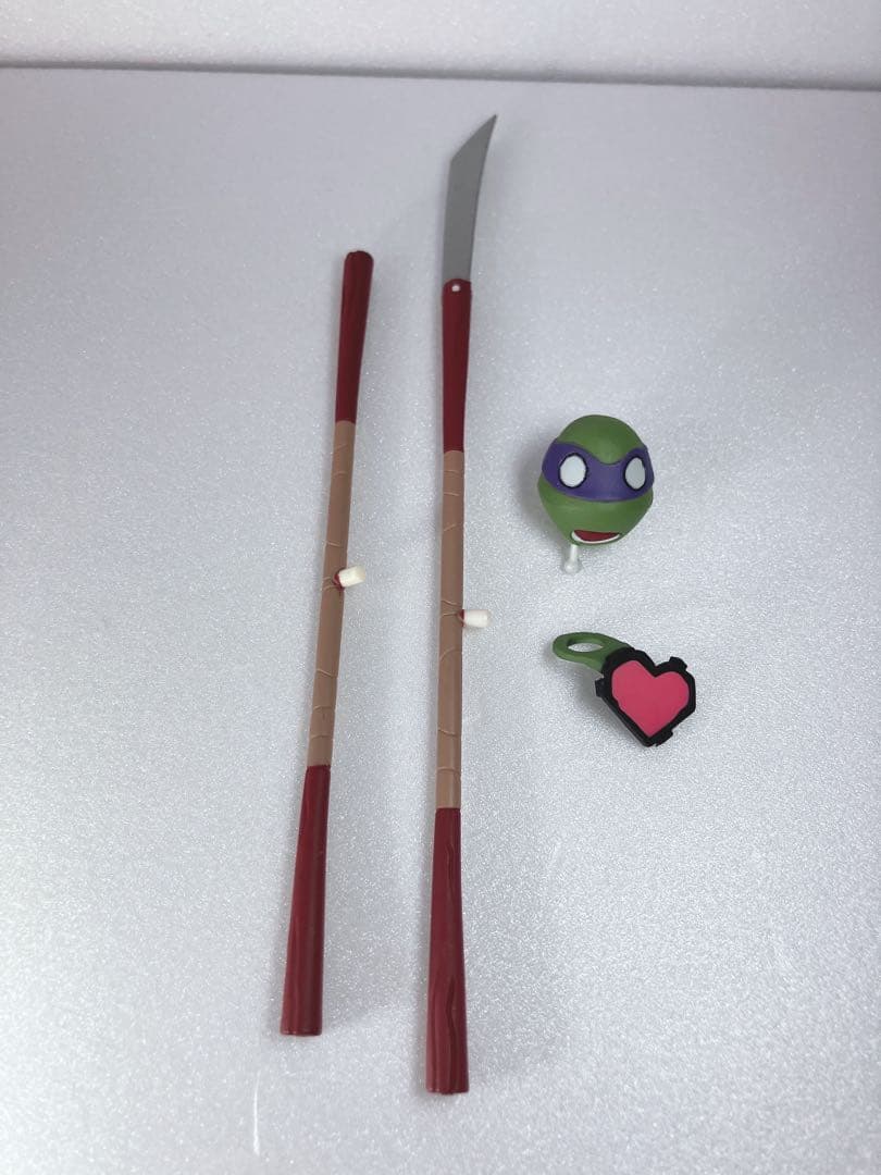 【海洋堂　リボルテック】ミケランジェロ　ドナテロ　2体セット　開封済み