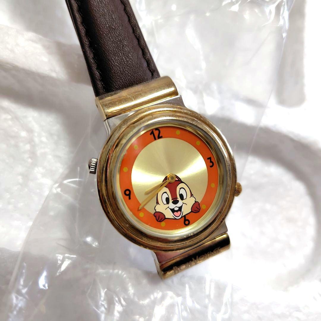 値下★ TDR★ディズニー ボンボヤージュ チップとデール フィギュア 時計