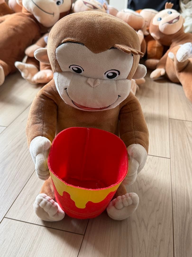 おさるのジョージ　Curious e ぬいぐるみセット