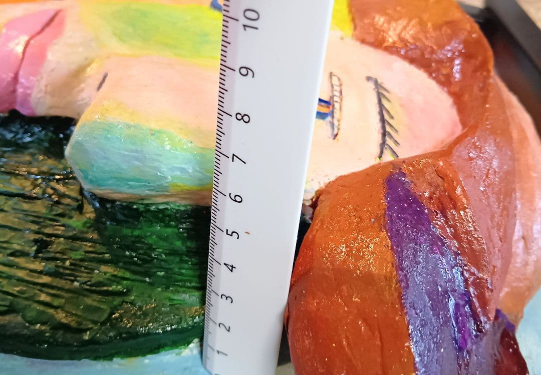 「キュビスムの女の顔」（未来絵画）