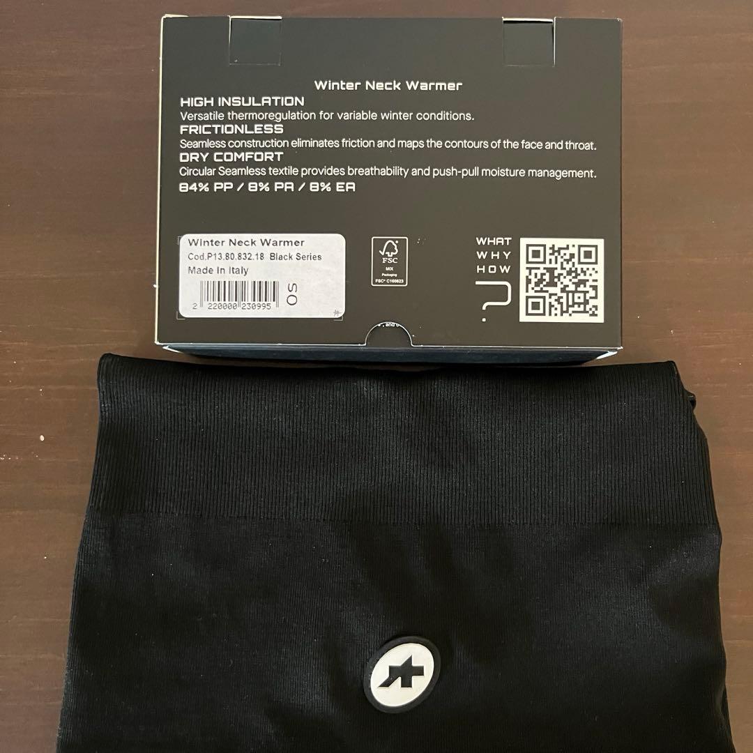 アソス　ウインターネックウォーマーCLIMA CODE 3/3