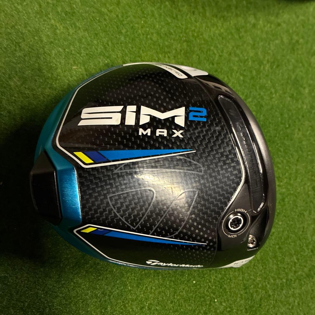 SIM2 MAX ドライバー ヘッド単品10.5° 【ヘッドカバー付】