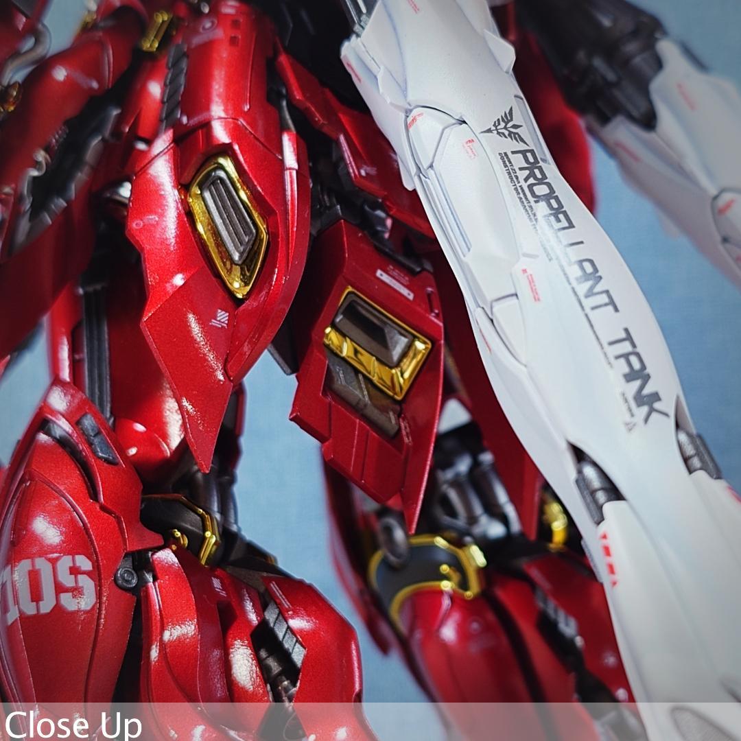 MG シナンジュ \"匠studioカスタム\" キャンディ塗装完成品