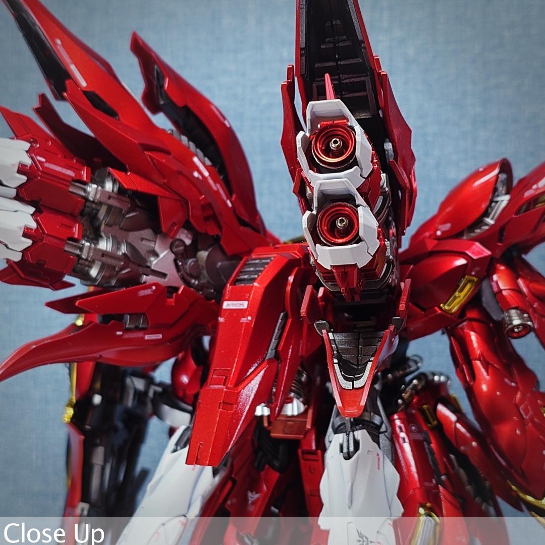 MG シナンジュ \"匠studioカスタム\" キャンディ塗装完成品