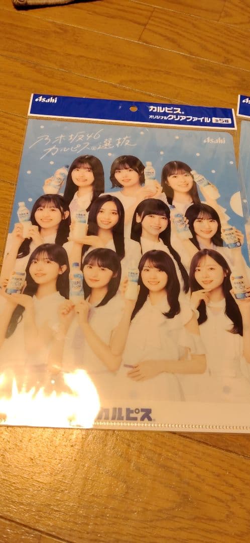 当選品　乃木坂46　カルピス　アクリルスタンド&クリアファイル(全5種)