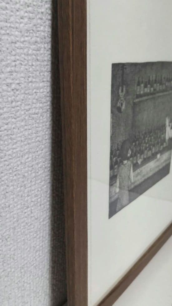 額縁付オリジナル手描きイラスト